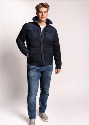 Denim, Down Jacket, Monel