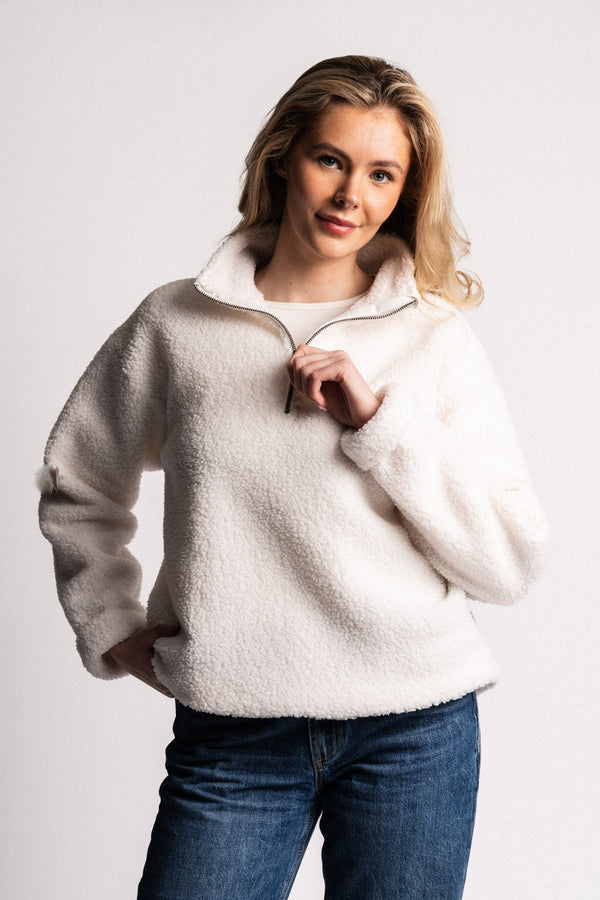 Annie Teddy Fleece Half Zip