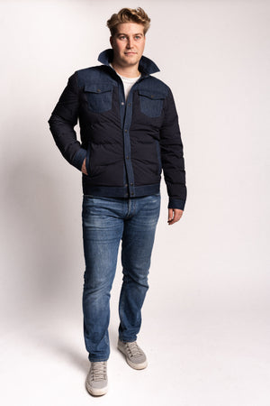Denim, Down Jacket, Monel 